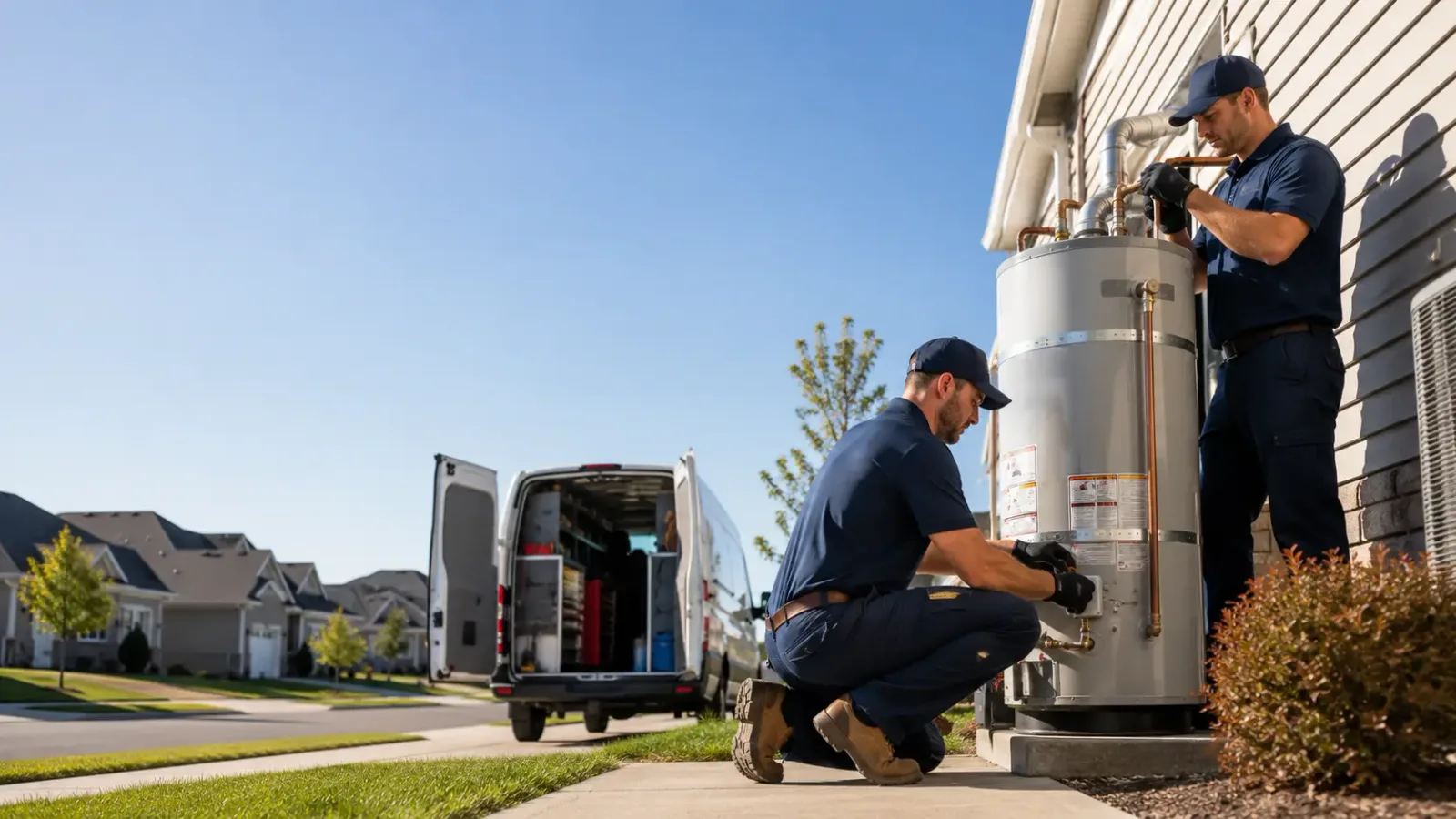 Water Heater Installation in Webster, KY